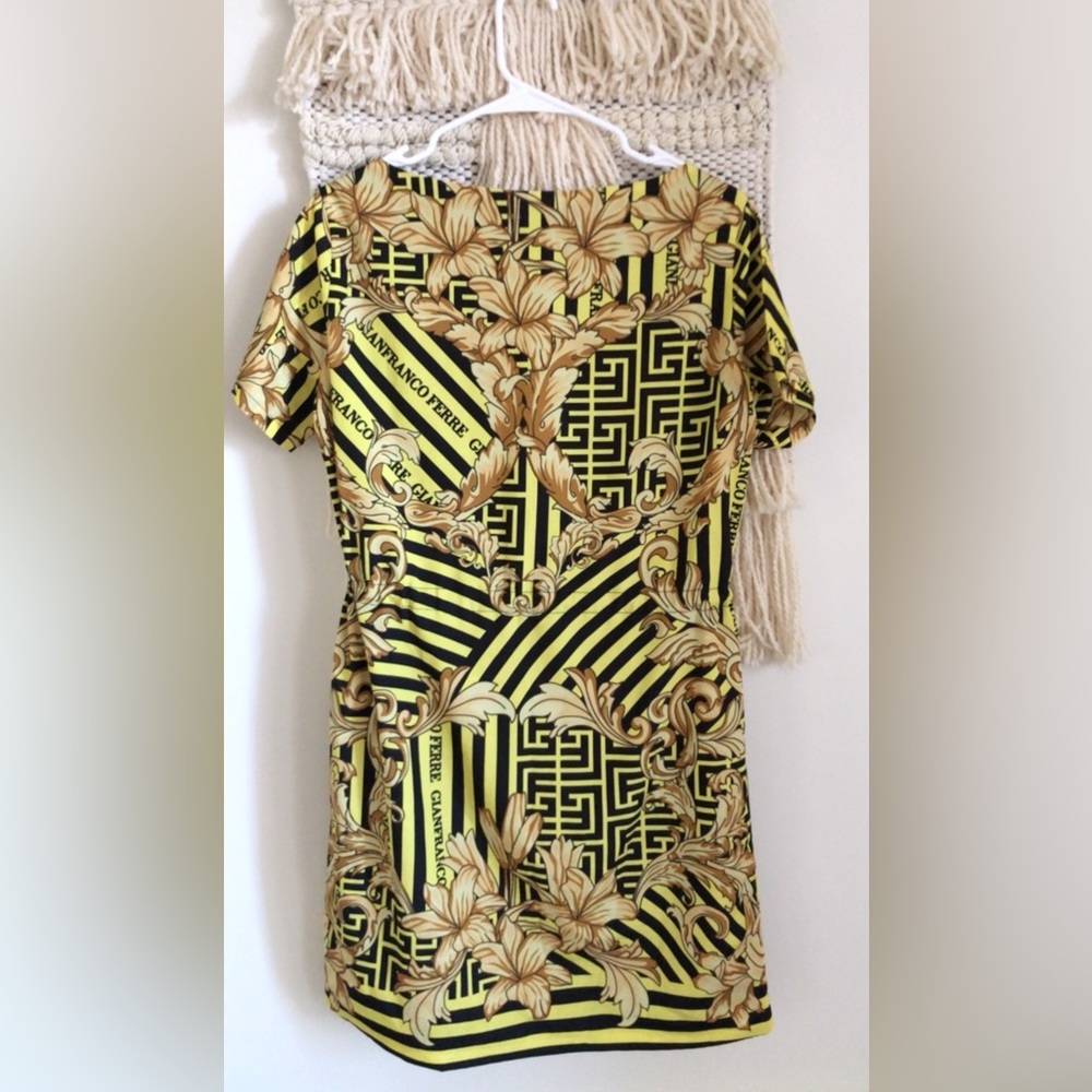 Gianfranco Ferre Oriental Baroque Patterned Monog… - image 4